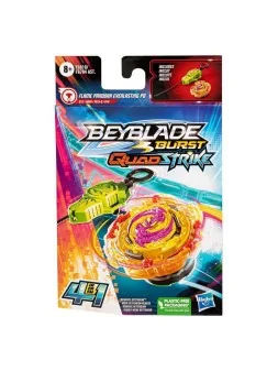Kit Beyblade Burst Quead Strike Flame Pandora Everlasting P8 F6810 de Hasbro en Beyblade X | La Cueva Roja