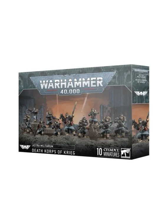 Warhammer 40000: Astra Militarum – Korps de la Muerte de Krieg (47-80) de Games Workshop en WARHAMMER 40.000 | La Cueva Roja