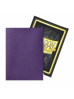 Dragon Shield: Standard Matte Metallic Purple/Soul (100) de Dragon Shield en Fundas | La Cueva Roja