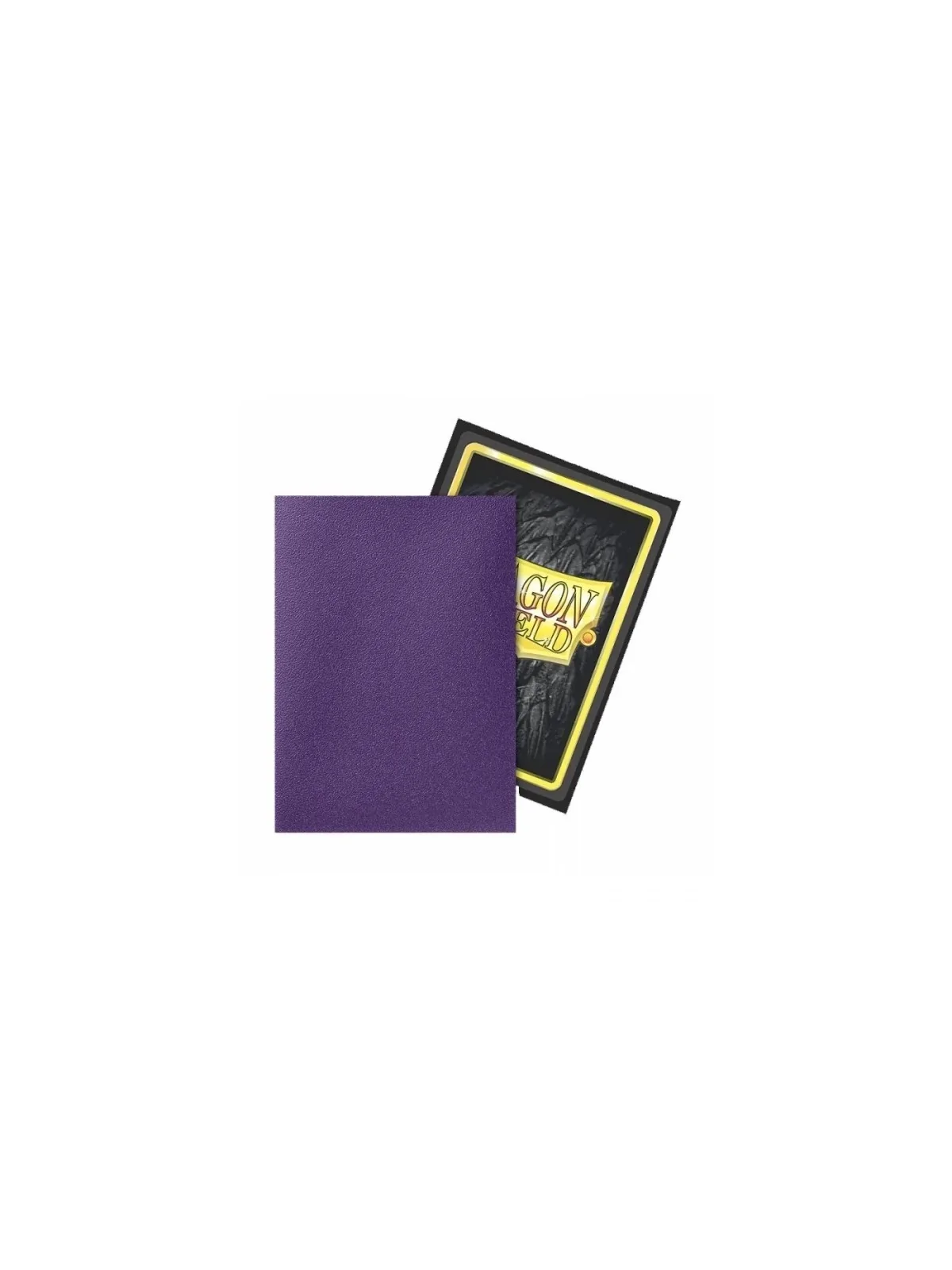 Dragon Shield: Standard Matte Metallic Purple/Soul (100) de Dragon Shield en Fundas | La Cueva Roja