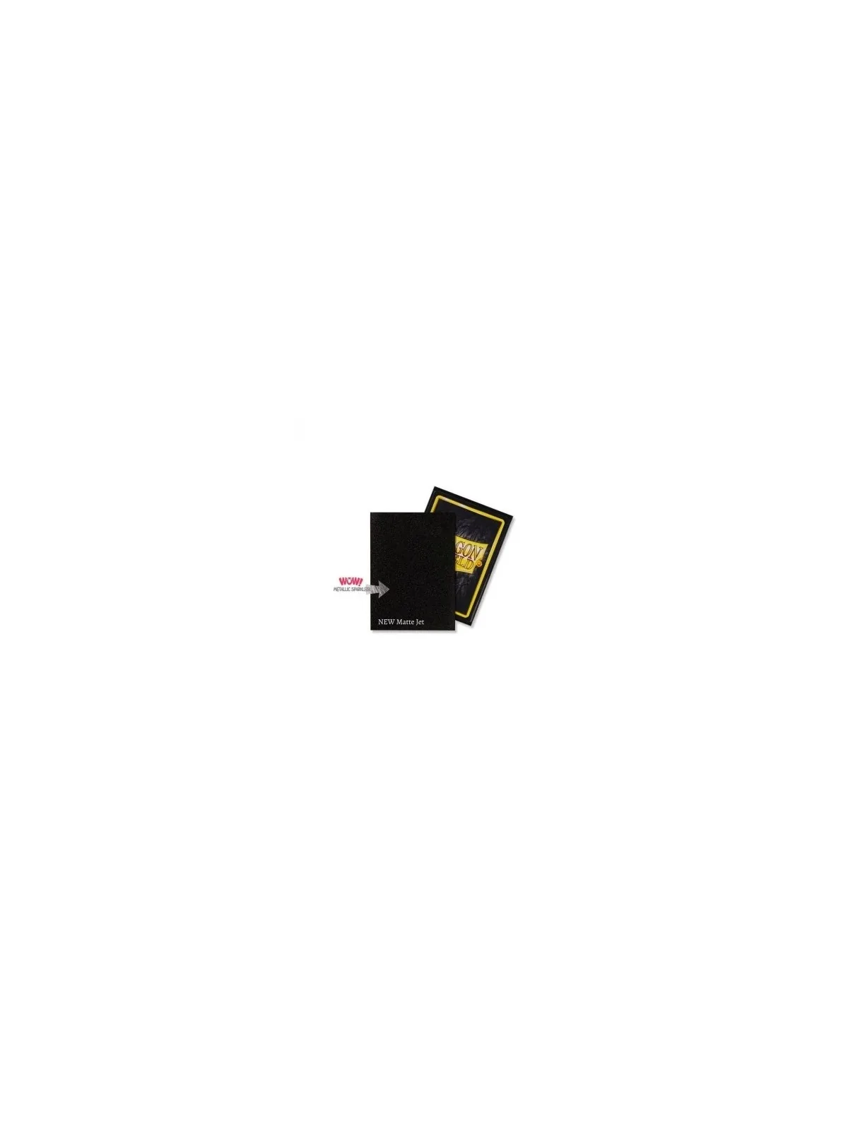 Dragon Shield: Standard Matte Negro Jet (100) de Dragon Shield en Fundas | La Cueva Roja