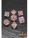 Rawblade Gothic Set Dados Crimson (7) de Last Level en Dados | La Cueva Roja