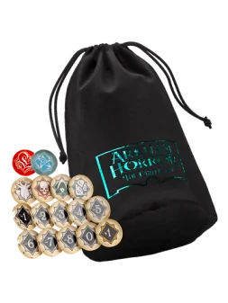 Arkham Horror: Chaos Tokens + Token Bag de Gamegenic en Otros | La Cueva Roja