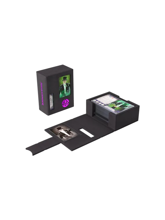 Arkham Horror: Deck Tome New Edition Purple de Gamegenic en Cajas para Cartas | La Cueva Roja