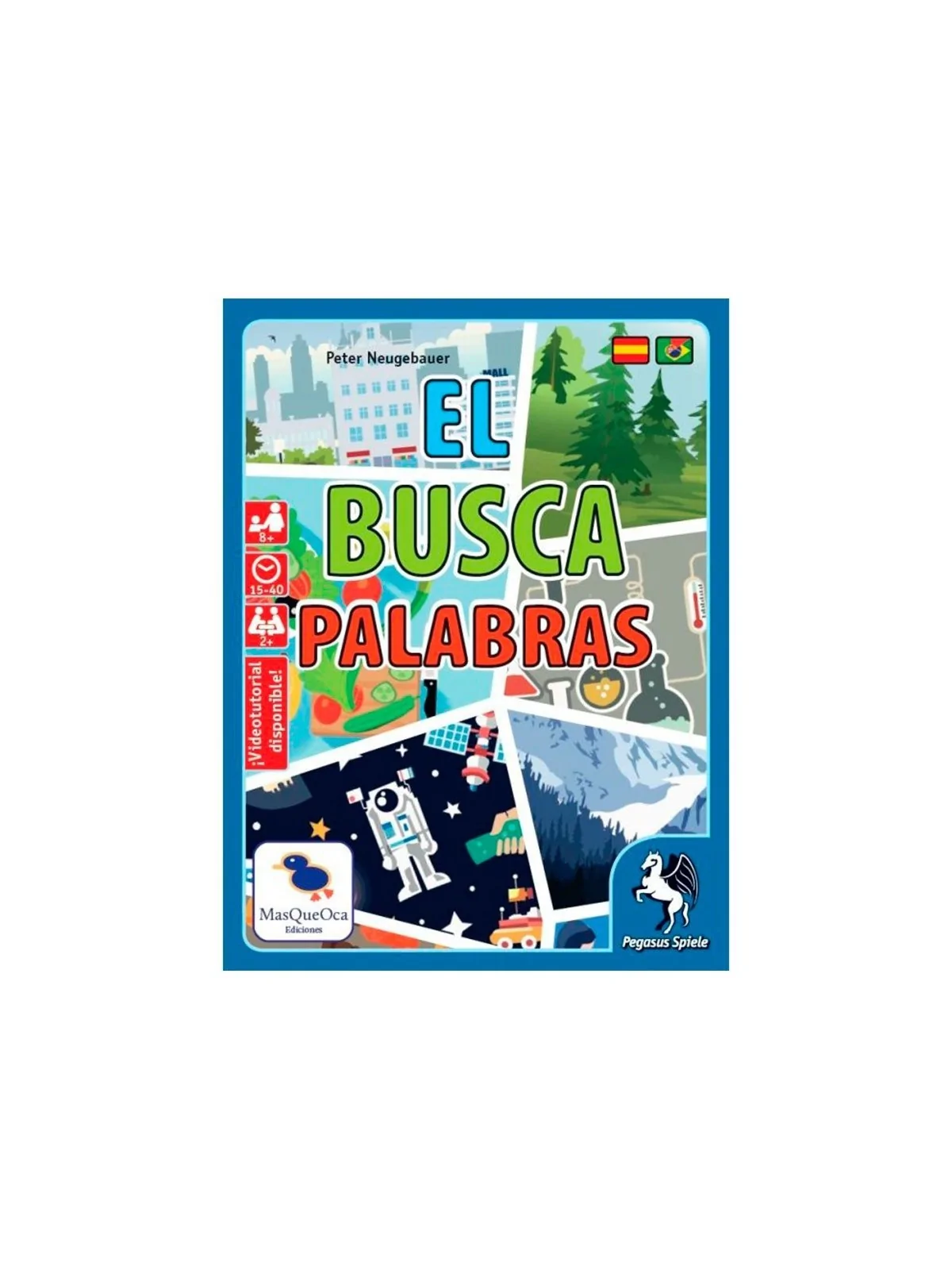 El Busca Palabras de MasQueOca en Juegos de Cartas | La Cueva Roja
