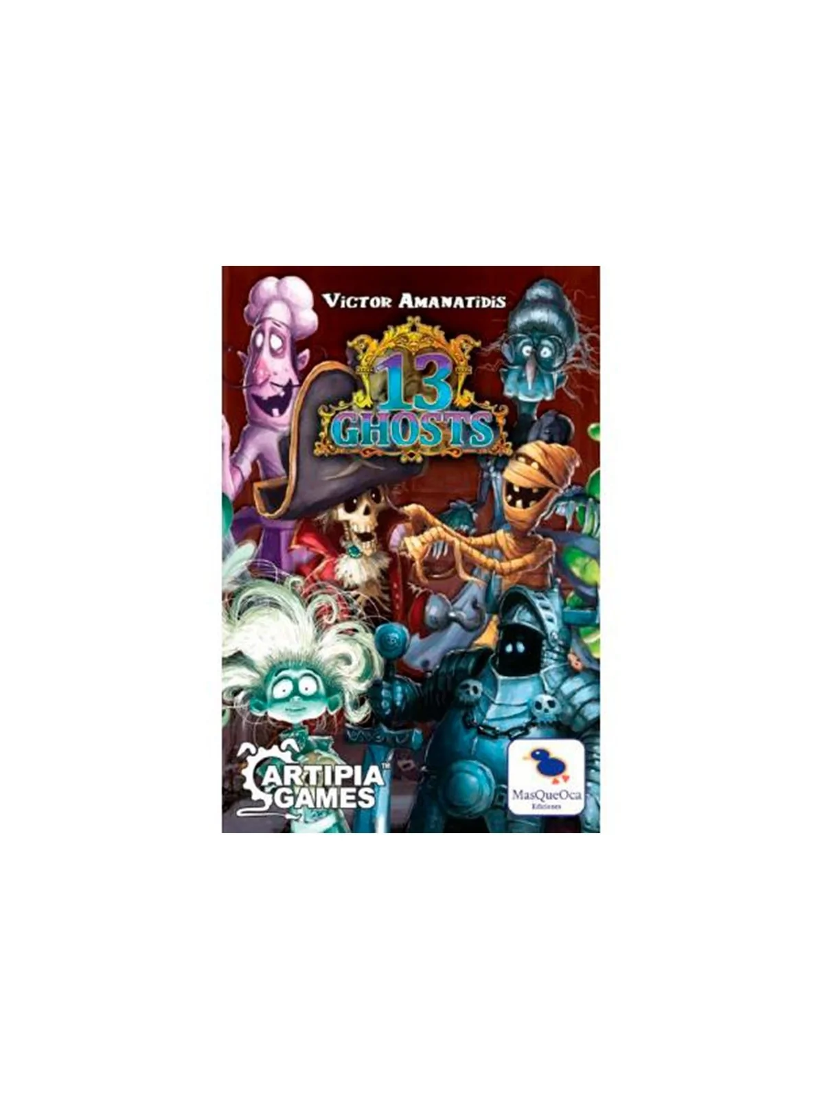 13 Ghosts (13 Fantasmas) de MasQueOca en Juegos de Cartas | La Cueva Roja
