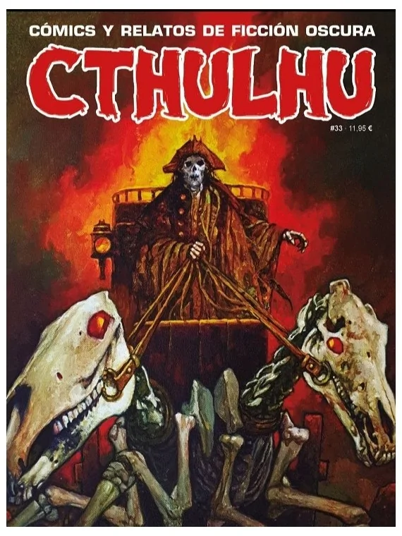 Cthulhu 33 Cómics y Relatos de Ficción Oscura de Diábolo Ediciones en Novelas Gráficas | La Cueva Roja