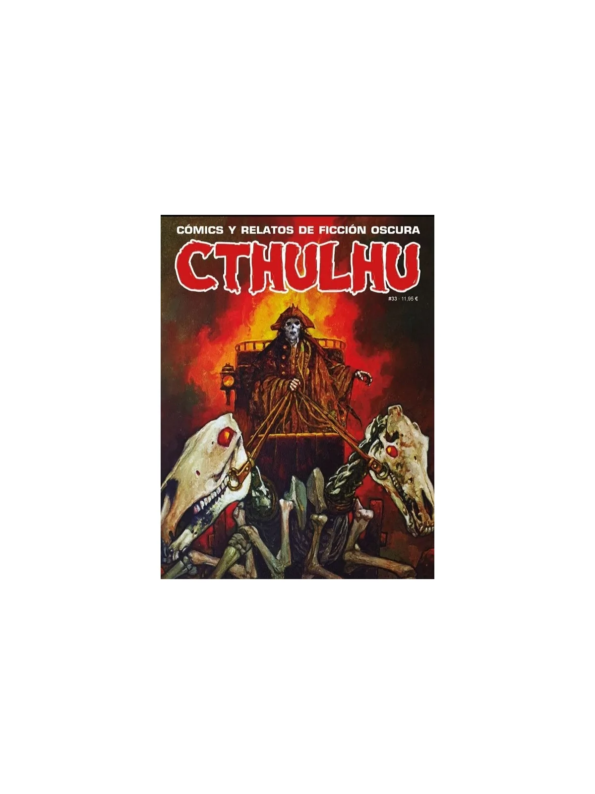 Cthulhu 33 Cómics y Relatos de Ficción Oscura de Diábolo Ediciones en Novelas Gráficas | La Cueva Roja