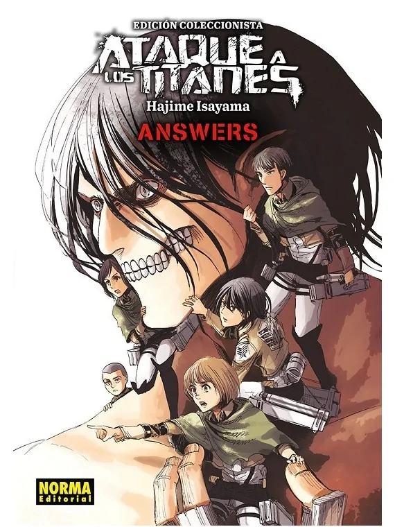 Guía Ataque a los Titanes Edición Coleccionista, Answers de Norma Editorial en Mangas | La Cueva Roja