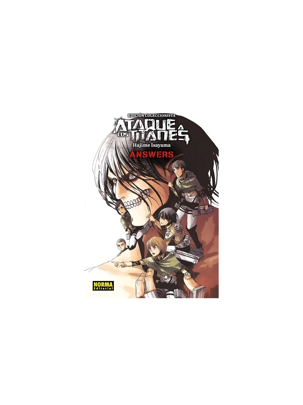 Guía Ataque a los Titanes Edición Coleccionista, Answers de Norma Editorial en Mangas | La Cueva Roja