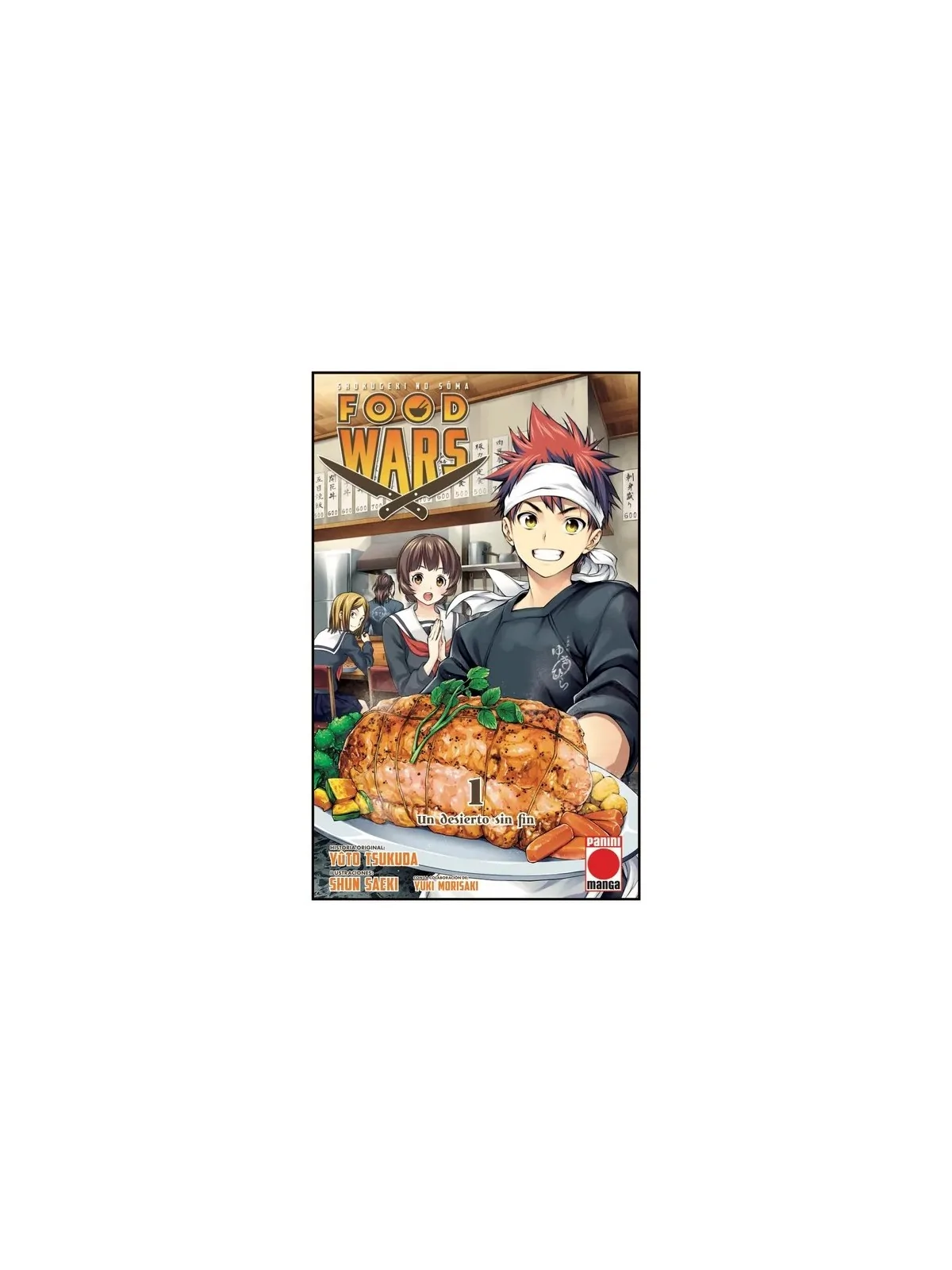 Pack Food Wars: Shokugeki no Soma 1+2 de Panini Comics en Mangas | La Cueva Roja