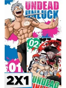 Pack Undead Unluck 01+02 de Panini Comics en Mangas | La Cueva Roja