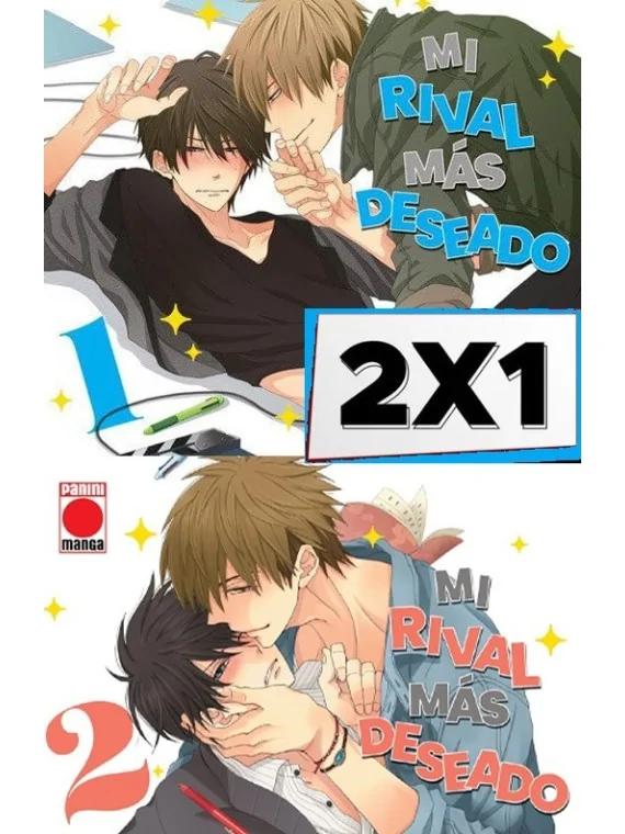 Pack Mi Rival más Deseado 01+02 de Panini Comics en Mangas | La Cueva Roja