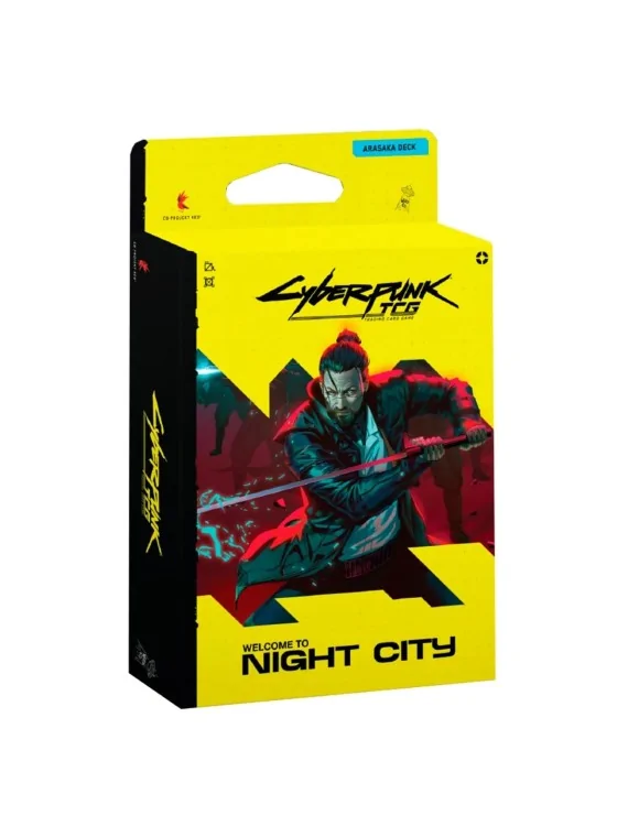 Cyberpunk TCG: Starter Deck – Embracing Power Welcome to Night City (Inglés) de CyberpunkTCG en Cyberpunk TCG | La Cueva Roja