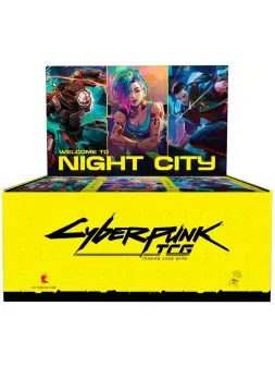 Cyberpunk TCG: Booster Box – Welcome to Night City 24x Boosters (Inglés) de CyberpunkTCG en Cyberpunk TCG | La Cueva Roja
