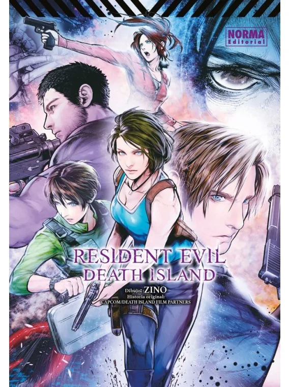 Resident Evil: Death Island (Ed. Cartoné) de Norma Editorial en Mangas | La Cueva Roja