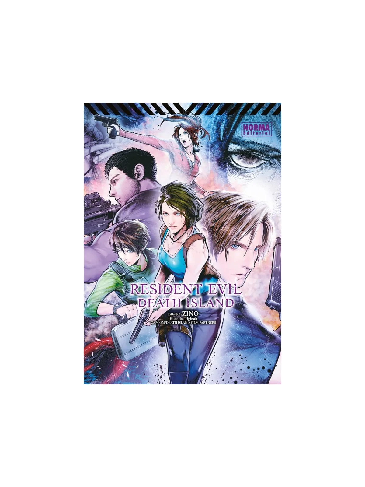 Resident Evil: Death Island (Ed. Cartoné) de Norma Editorial en Mangas | La Cueva Roja
