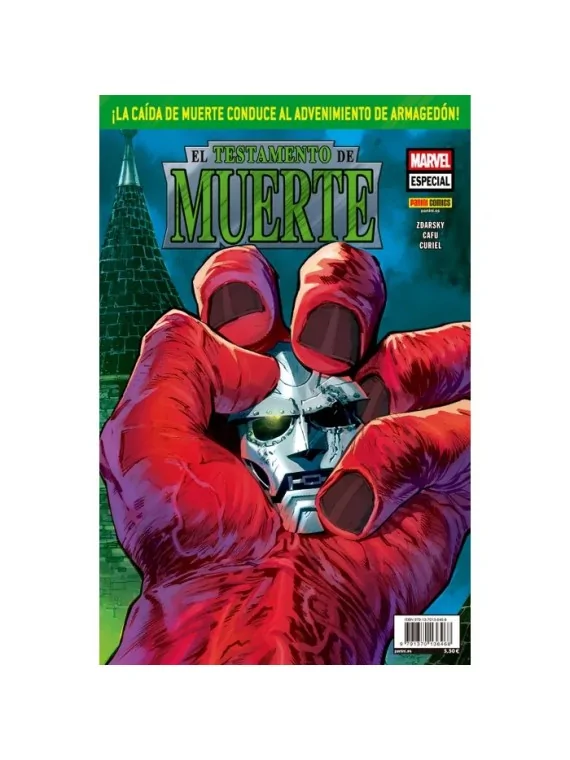 El Testamento de Muerte de Panini Comics en Cómics Americano | La Cueva Roja
