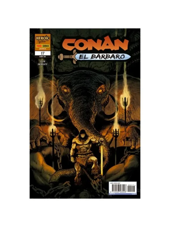 Conan el Bárbaro 17 de Panini Comics en Cómics Americano | La Cueva Roja