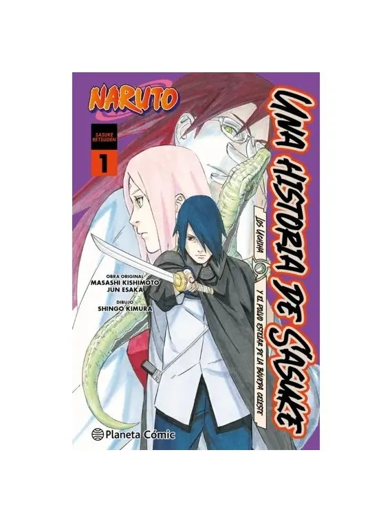 Naruto: Una Historia de Sasuke. Los Uchiha y el Polvo Estelar de la Bóveda Celes de Planeta Comic en Mangas | La Cueva Roja