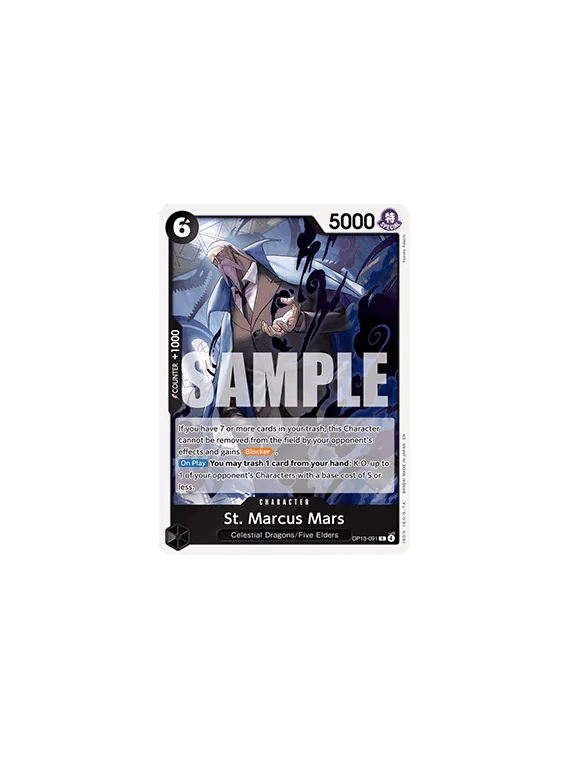 St. Marcus Mars (OP13-091) (V.1) de Bandai en OP13 - Carrying on his Will | La Cueva Roja