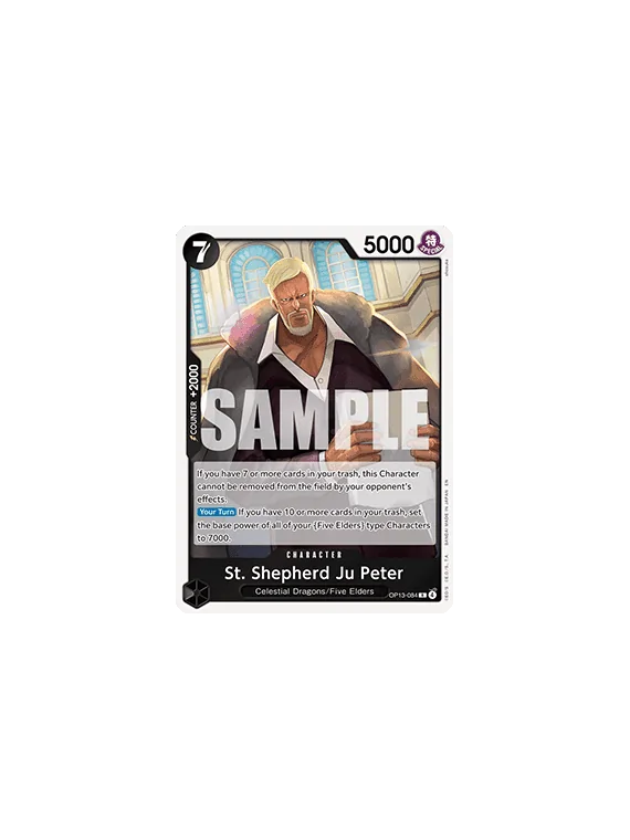 St. Shepherd Ju Peter (OP13-084) (V.1) de Bandai en OP13 - Carrying on his Will | La Cueva Roja