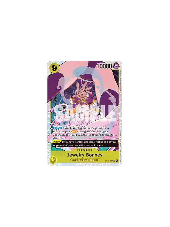 Jewelry Bonney (OP13-108) (V.1) de Bandai en OP13 - Carrying on his Will | La Cueva Roja