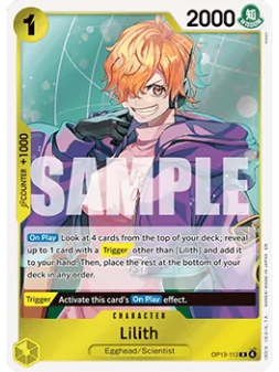 Lilith (OP13-113) (V.1) de Bandai en OP13 - Carrying on his Will | La Cueva Roja