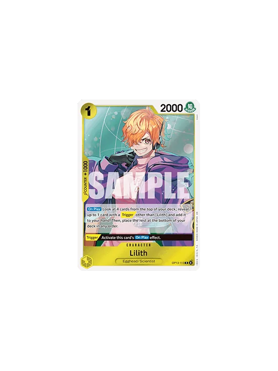 Lilith (OP13-113) (V.1) de Bandai en OP13 - Carrying on his Will | La Cueva Roja