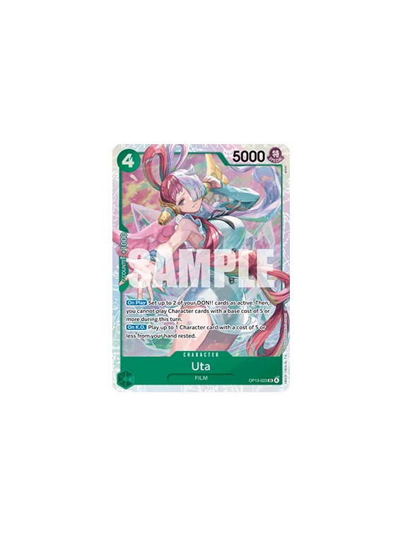 Uta (OP13-023) (V.1) de Bandai en OP13 - Carrying on his Will | La Cueva Roja