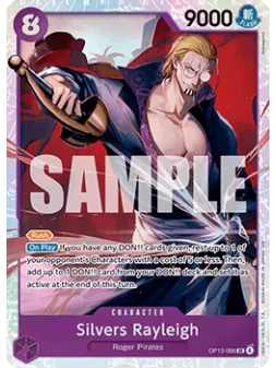 Silvers Rayleigh (OP13-066) (V.1) de Bandai en OP13 - Carrying on his Will | La Cueva Roja
