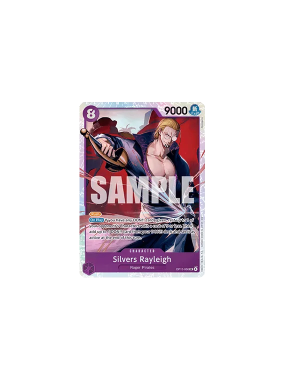 Silvers Rayleigh (OP13-066) (V.1) de Bandai en OP13 - Carrying on his Will | La Cueva Roja