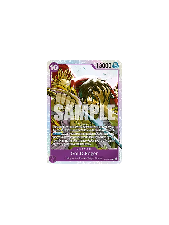 Gol.D.Roger (OP13-064) (V.1) de Bandai en OP13 - Carrying on his Will | La Cueva Roja