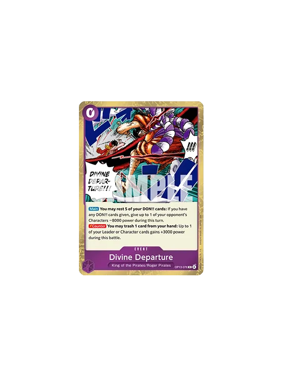 Divine Departure (OP13-076) (V.1) de Bandai en OP13 - Carrying on his Will | La Cueva Roja