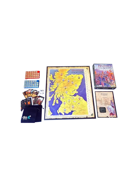 Hammer of the Scots de Do It Games en Juegos de Tablero | La Cueva Roja