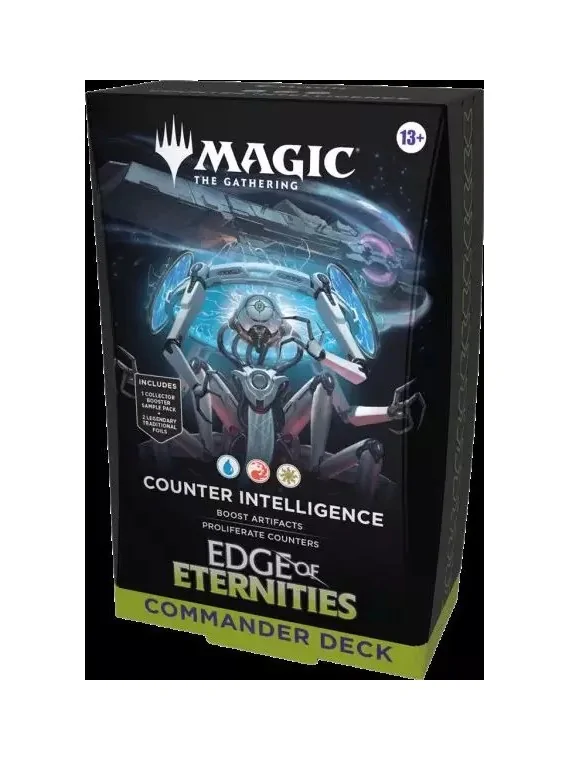 Magic the Gathering: Edge of Eternities Mazos de Commander Counter Intelligence (Inglés) de Wizards Of The Coast en Magic The Ga