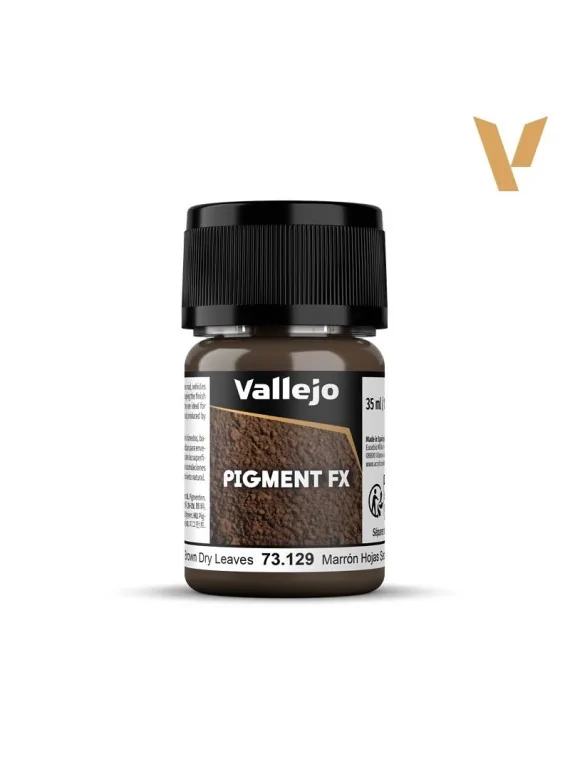 Marrón Hojas Secas Pigment Fx Vallejo 35ml (73129) de Vallejo en Pigment FX | La Cueva Roja