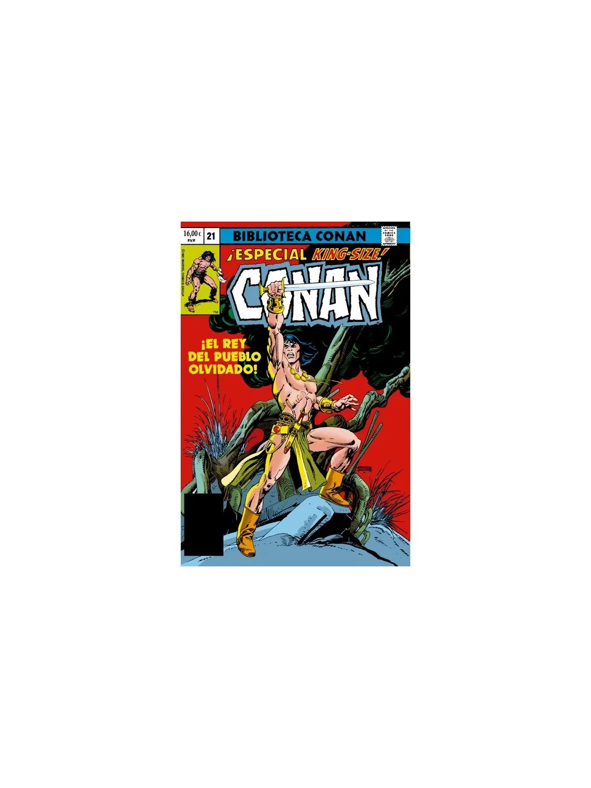 Biblioteca Conan: Conan el Bárbaro 21 de Panini Comics en Cómics Americano | La Cueva Roja