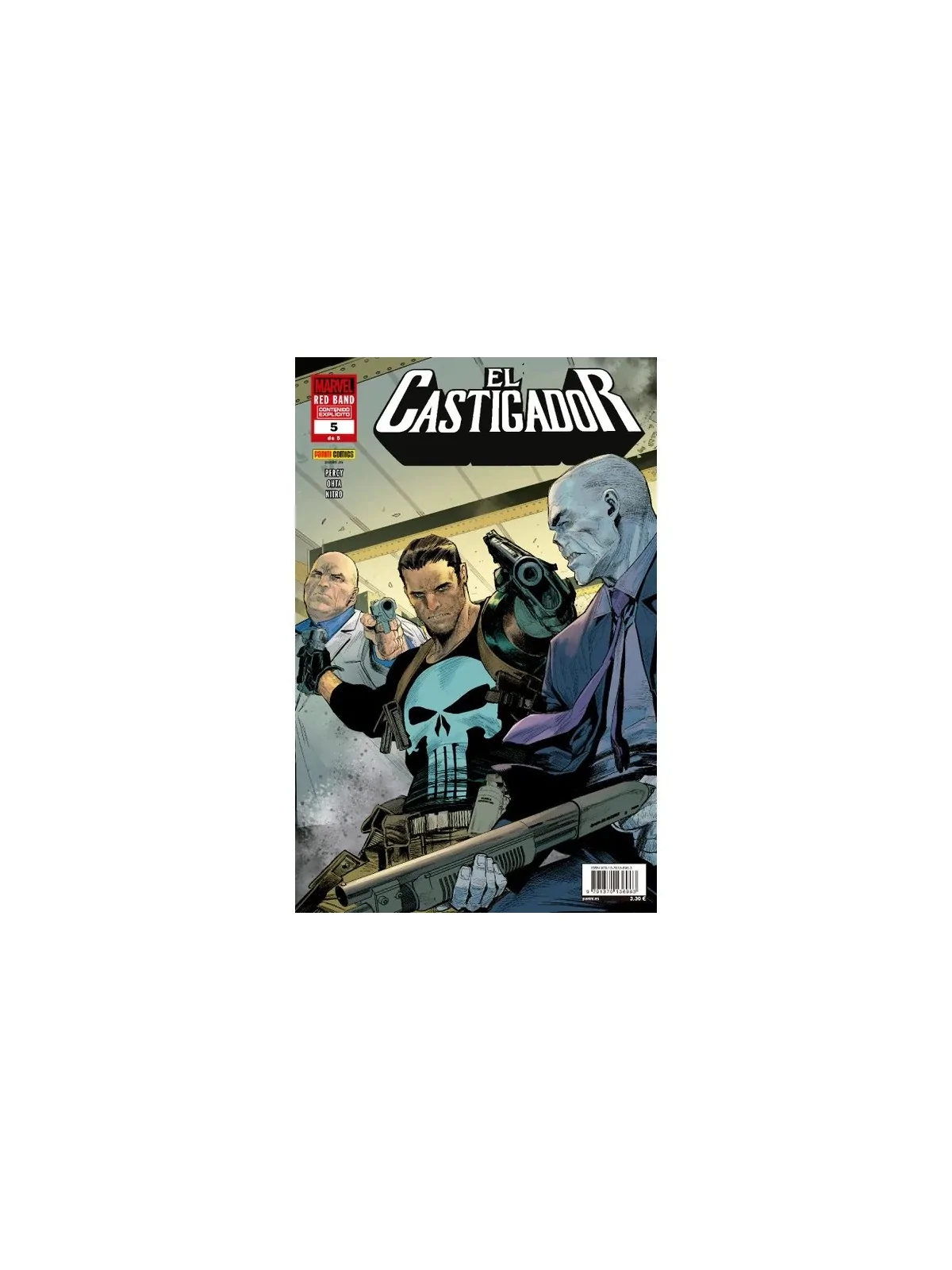 El Castigador: Red Band 5 de Panini Comics en Cómics Americano | La Cueva Roja
