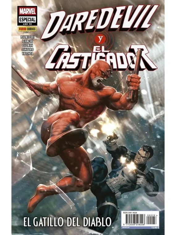 Daredevil 73: Daredevil y Castigador - El Gatillo del Diablo de Panini Comics en Cómics Americano | La Cueva Roja