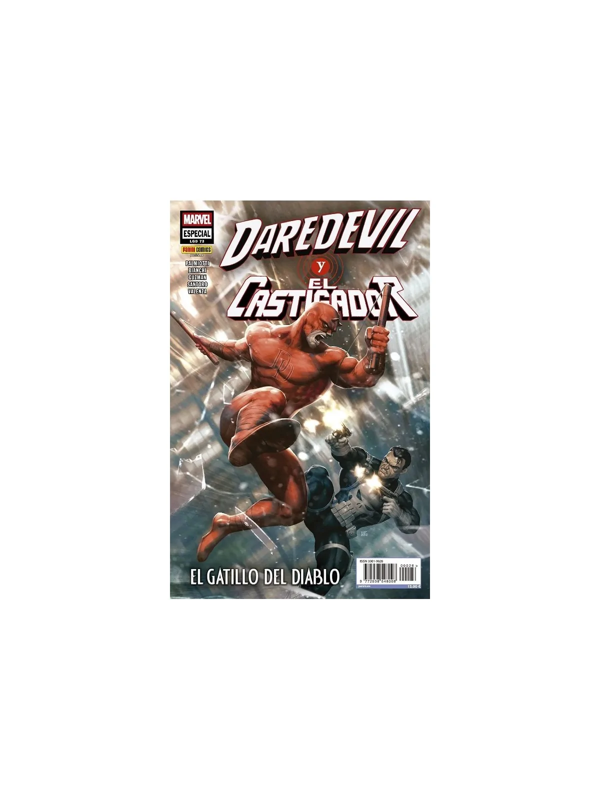Daredevil 73: Daredevil y Castigador - El Gatillo del Diablo de Panini Comics en Cómics Americano | La Cueva Roja