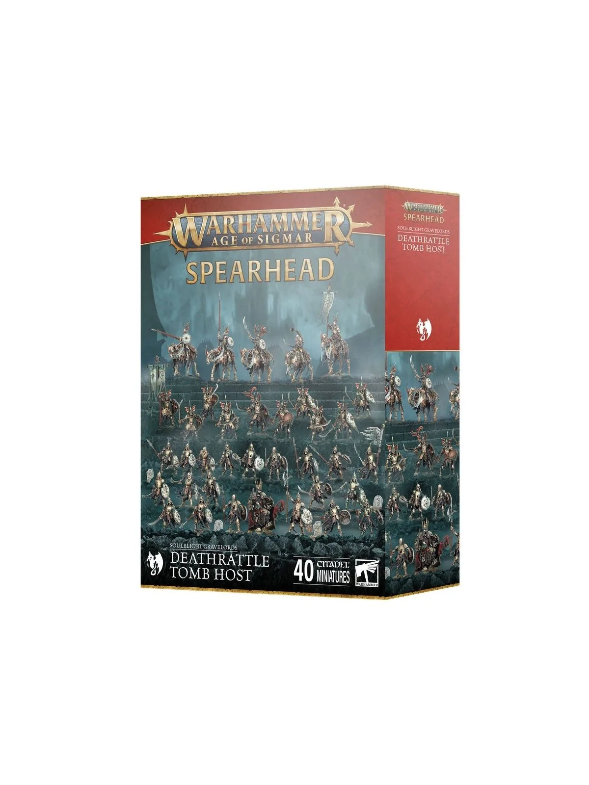 Warhammer Age of Sigmar: Soulblight Gravelords – Hueste Sepulcral Repicahuesos (70-916) de Games Workshop en WARHAMMER AGE OF SI