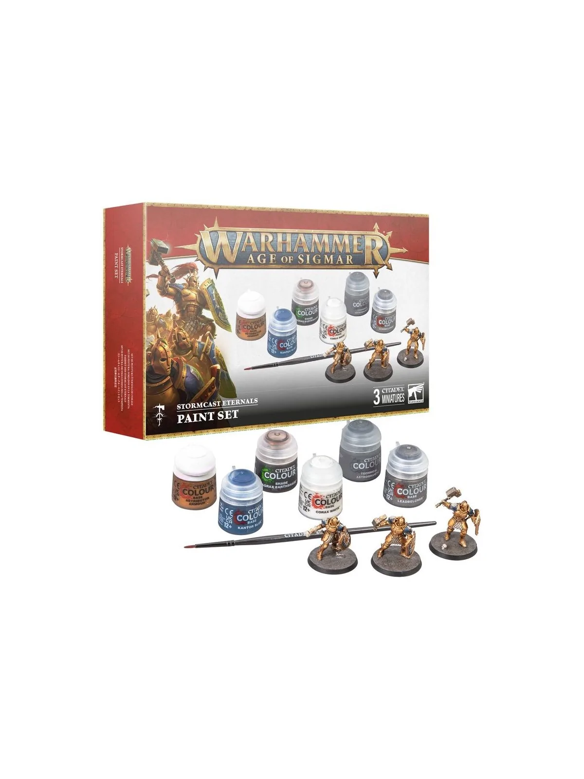 Warhammer Age of Sigmar: Set de pinturas Forjados en la Tormenta (60-10) de Games Workshop en WARHAMMER AGE OF SIGMAR | La Cueva