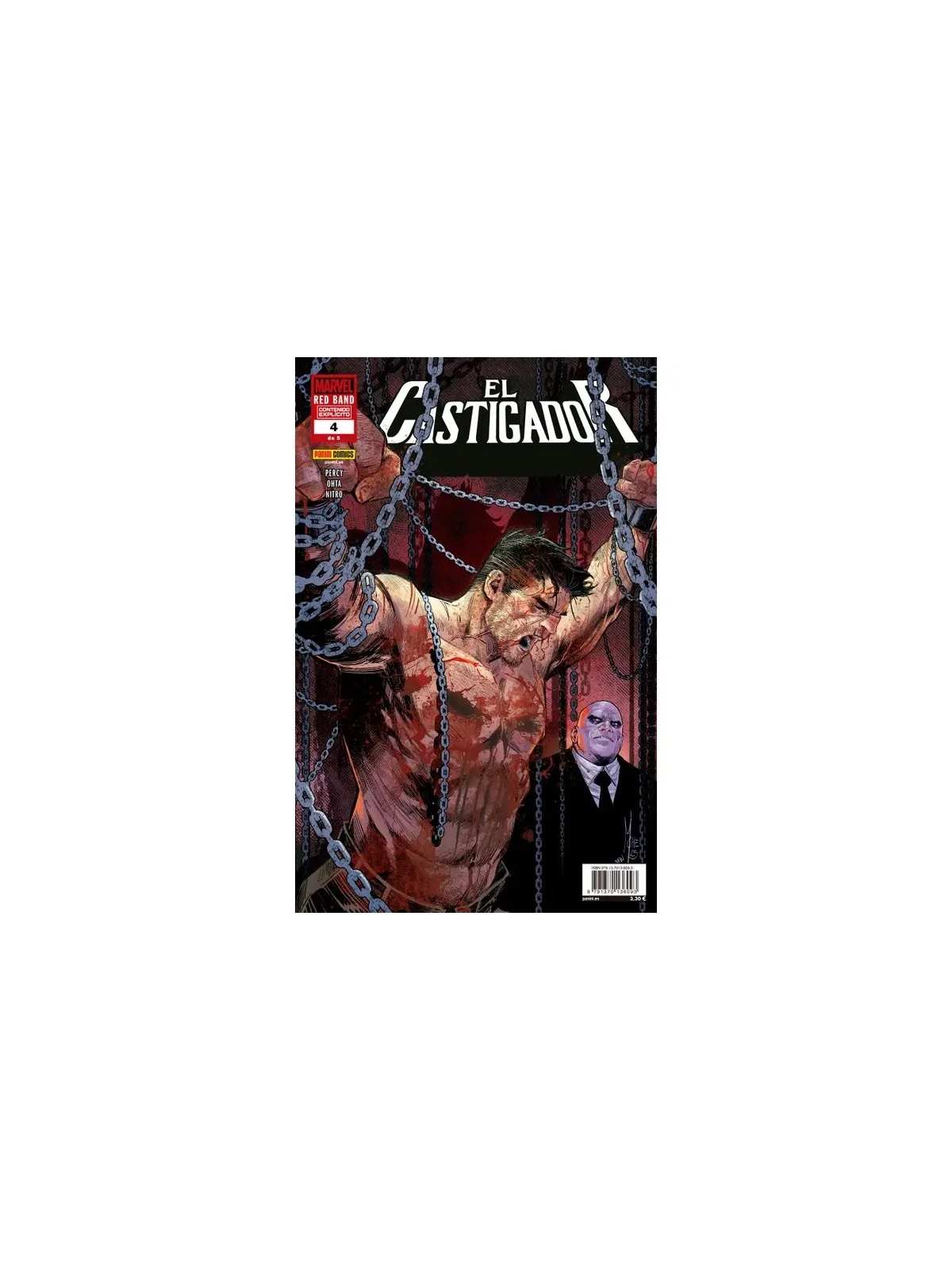 El Castigador: Red Band 4 de Panini Comics en Cómics Americano | La Cueva Roja