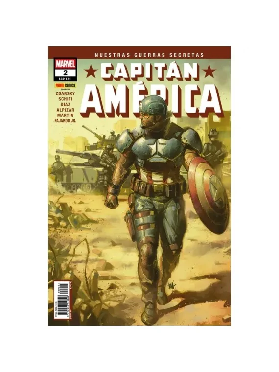 Capitán América 2 de Panini Comics en Cómics Americano | La Cueva Roja