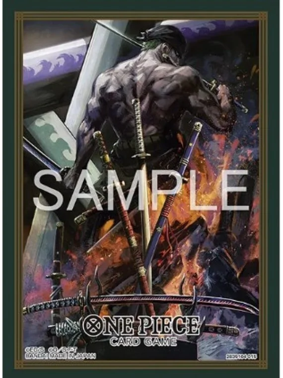 One Piece TCG: Fundas Roronoa Zoro de Bandai en Fundas | La Cueva Roja