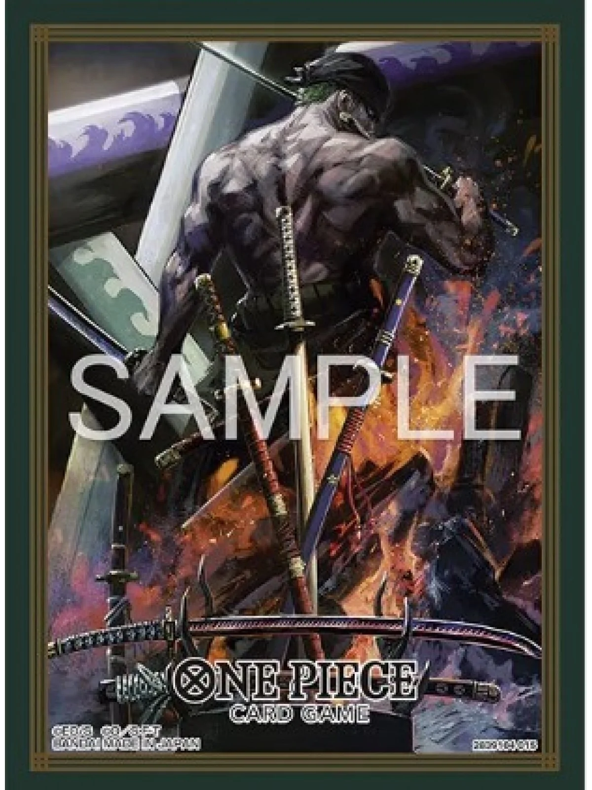 One Piece TCG: Fundas Roronoa Zoro de Bandai en Fundas | La Cueva Roja
