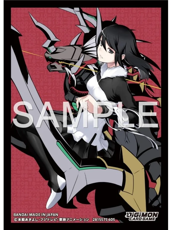 Digimon TCG: Funda Yuuko Kamishiro de Bandai en Fundas | La Cueva Roja