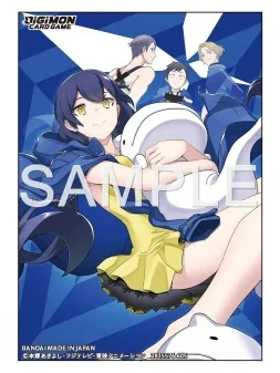 Digimon TCG: Funda Erika Mishima de Bandai en Fundas | La Cueva Roja