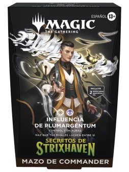 Magic The Gathering: Secrets of Strixhaven – Silverquill Influence Commander Deck (Inglés) de Wizards Of The Coast en Magic The 